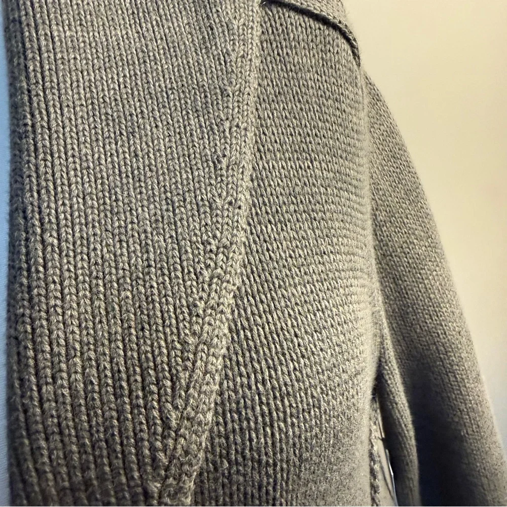 Ralph Lauren Gray/Green Toggle Cardigan, XS - Picture 8 of 16